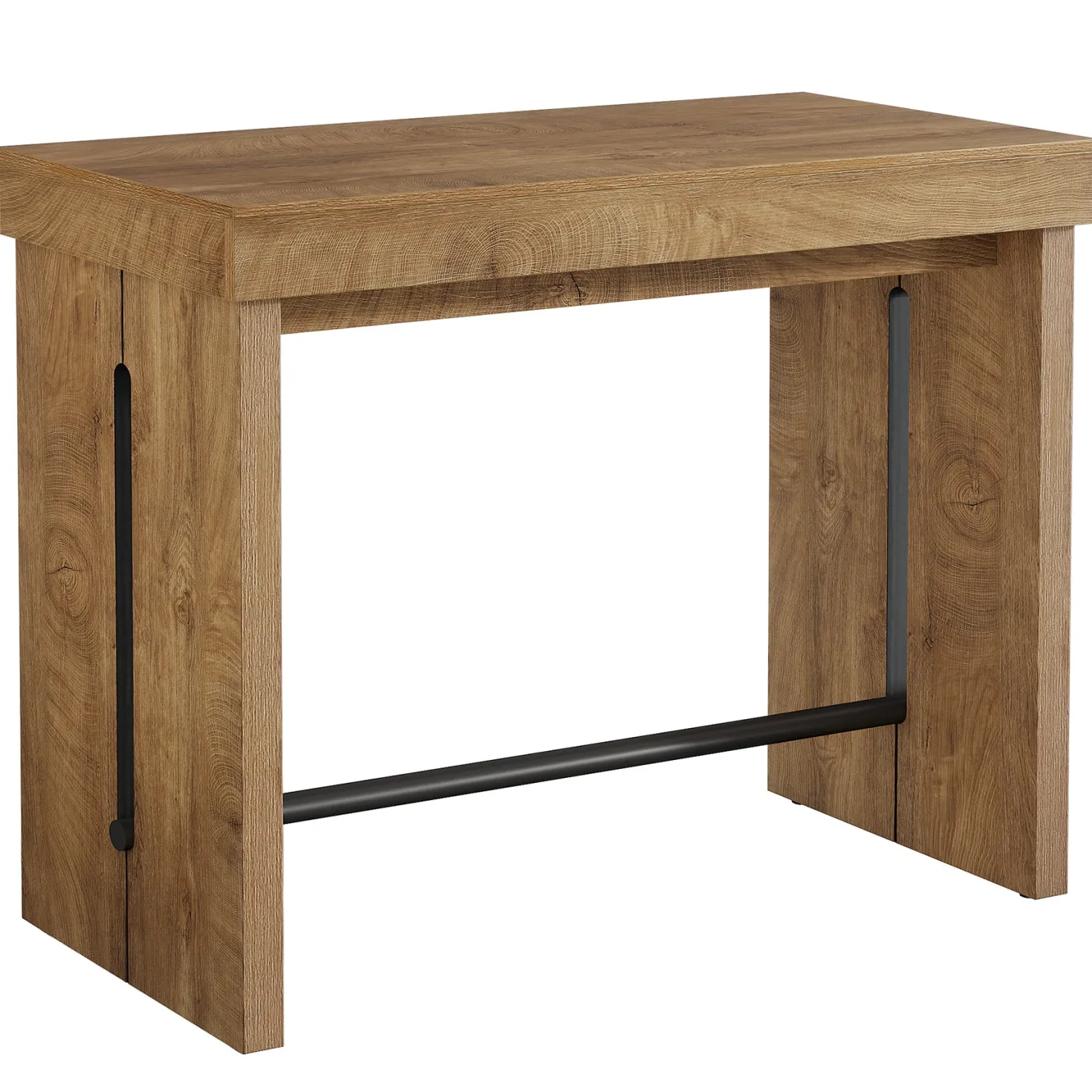 41" Bar Table, Counter Height Pub Table with Thickened Tabletop