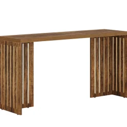 63" Bar Table, Rectangular High Top Kitchen & Dining Table(Only Table)