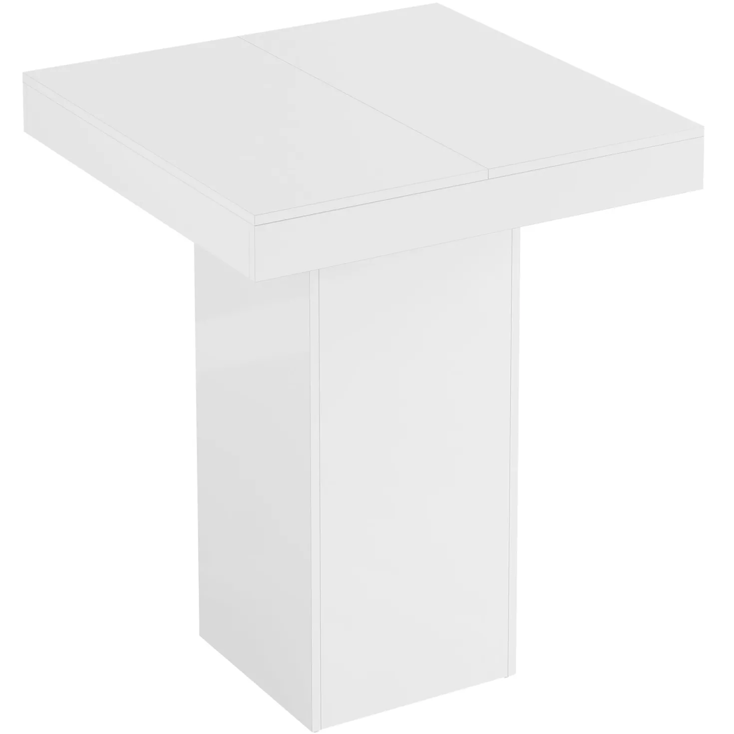 31.5" Bar Table, Square Kitchen Dining Table Counter Height Pub Table