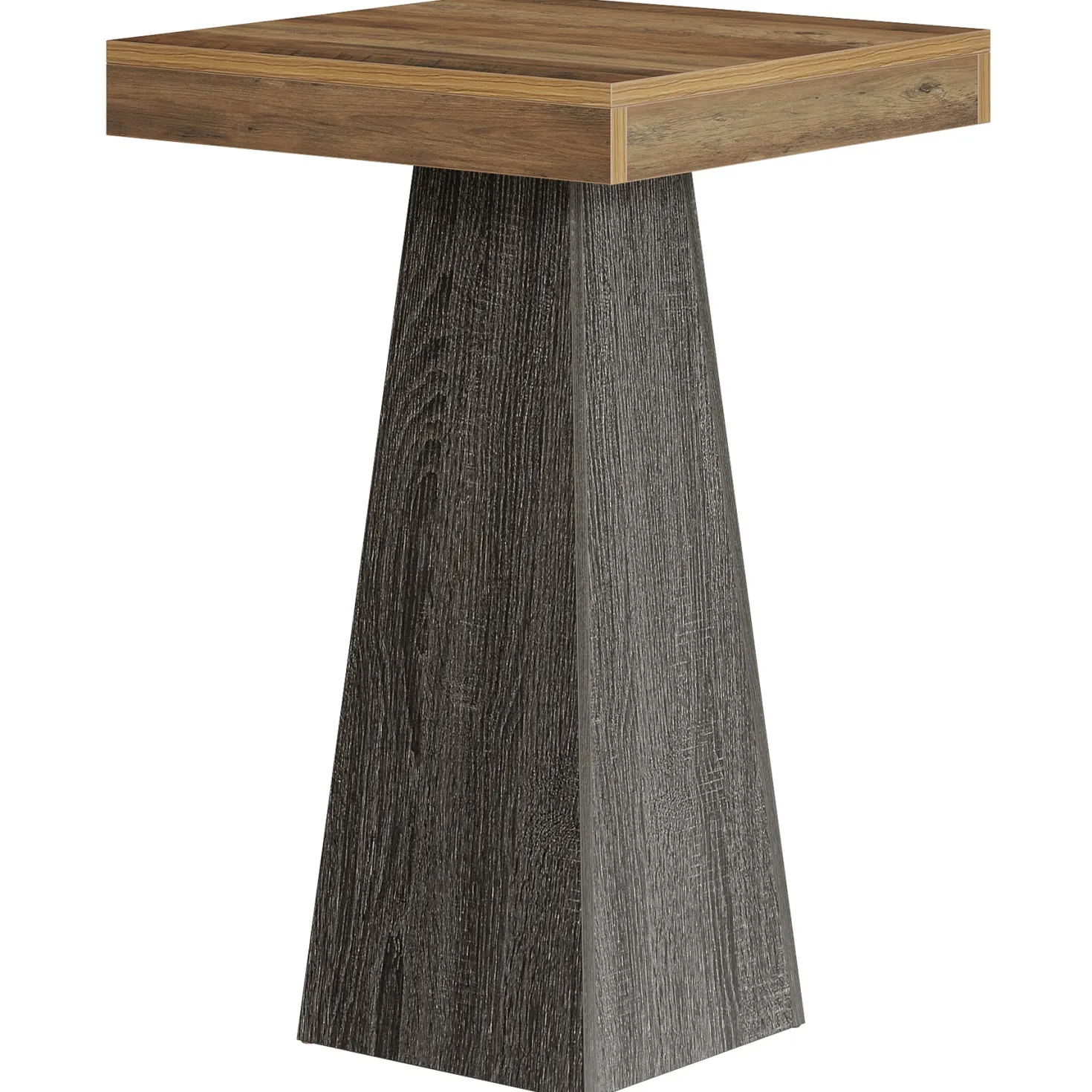 39.96" Bar Table, Square Pub Table Dining Room Table