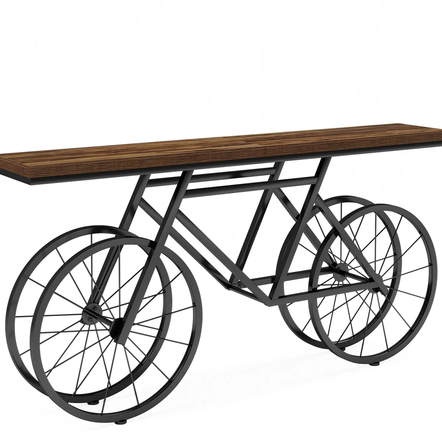 70.9" Bike Console Table, Extra Long Bicycle Tables