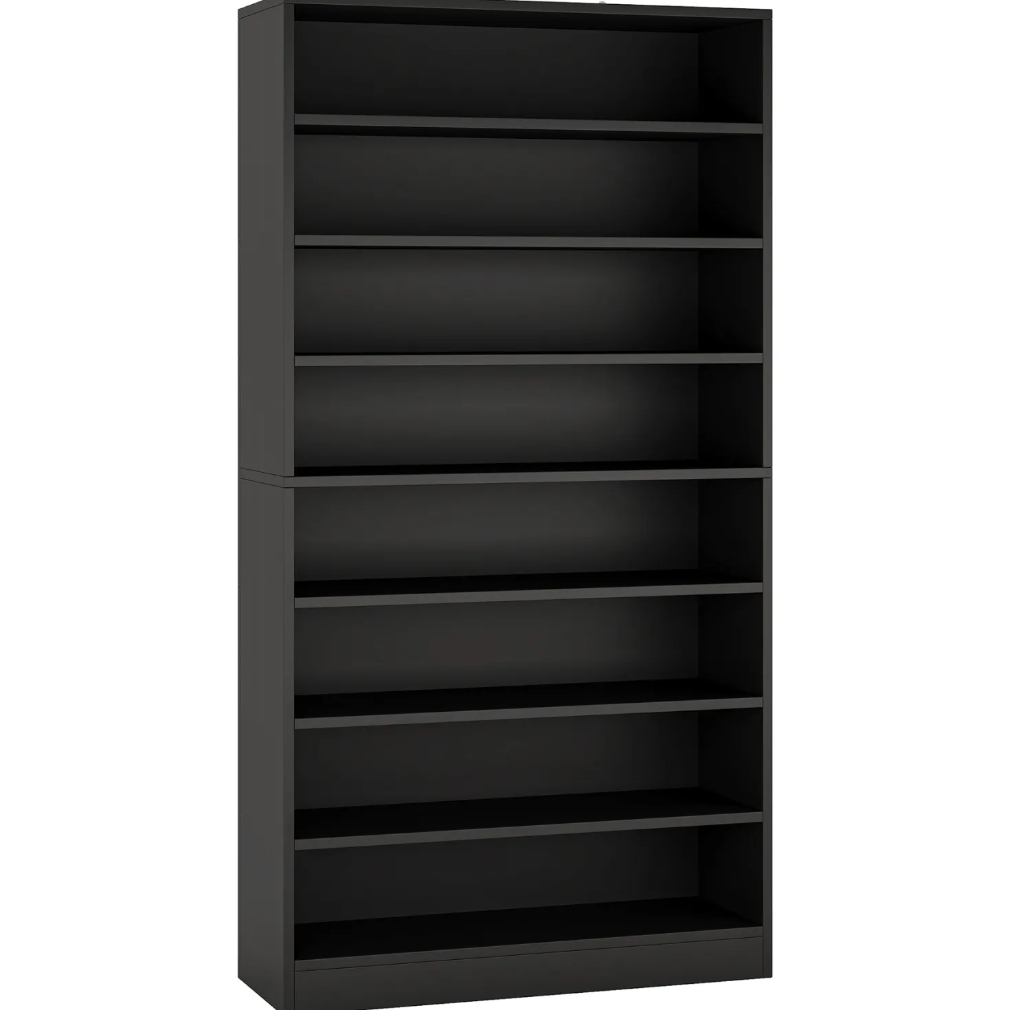 71" Bookcase, Modern 9-Tier Bookshelf Freestanding Display Shelf