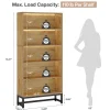70.4" Bookshelf, FreeStanding Bookcases Display Organizer with LED Light