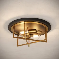 12.99" Ceiling Light Fixtures, 2-Light Flush Mount Lighting for any Room