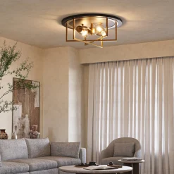 12.99" Ceiling Light Fixtures, 2-Light Flush Mount Lighting for any Room
