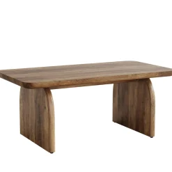 47" Coffee Table, Farmhouse Center Table Low Cocktail Tea Table