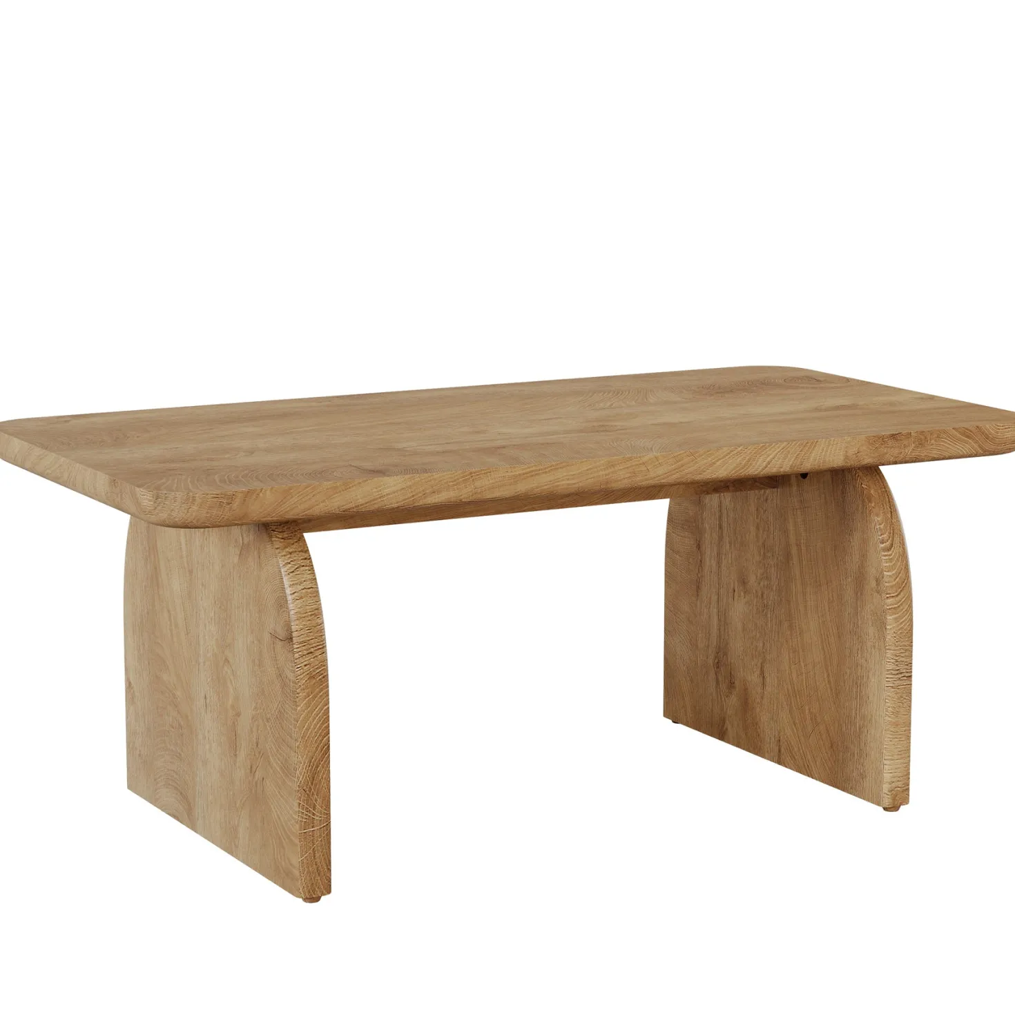 47" Coffee Table, Farmhouse Center Table Low Cocktail Tea Table