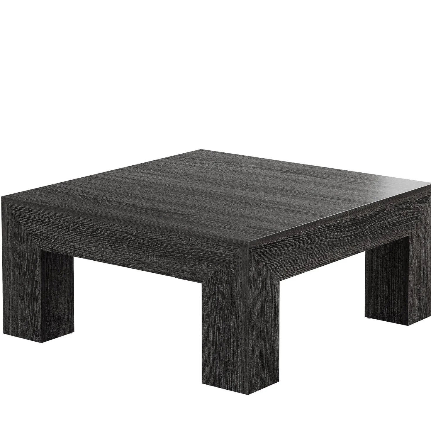 39" Coffee Table, Farmhouse Square Accent Center Cocktail Table