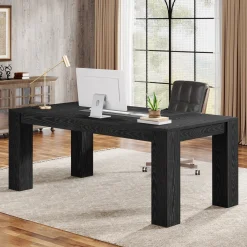 63" Computer Desk, Executive Desk Office Writing Table Workstation