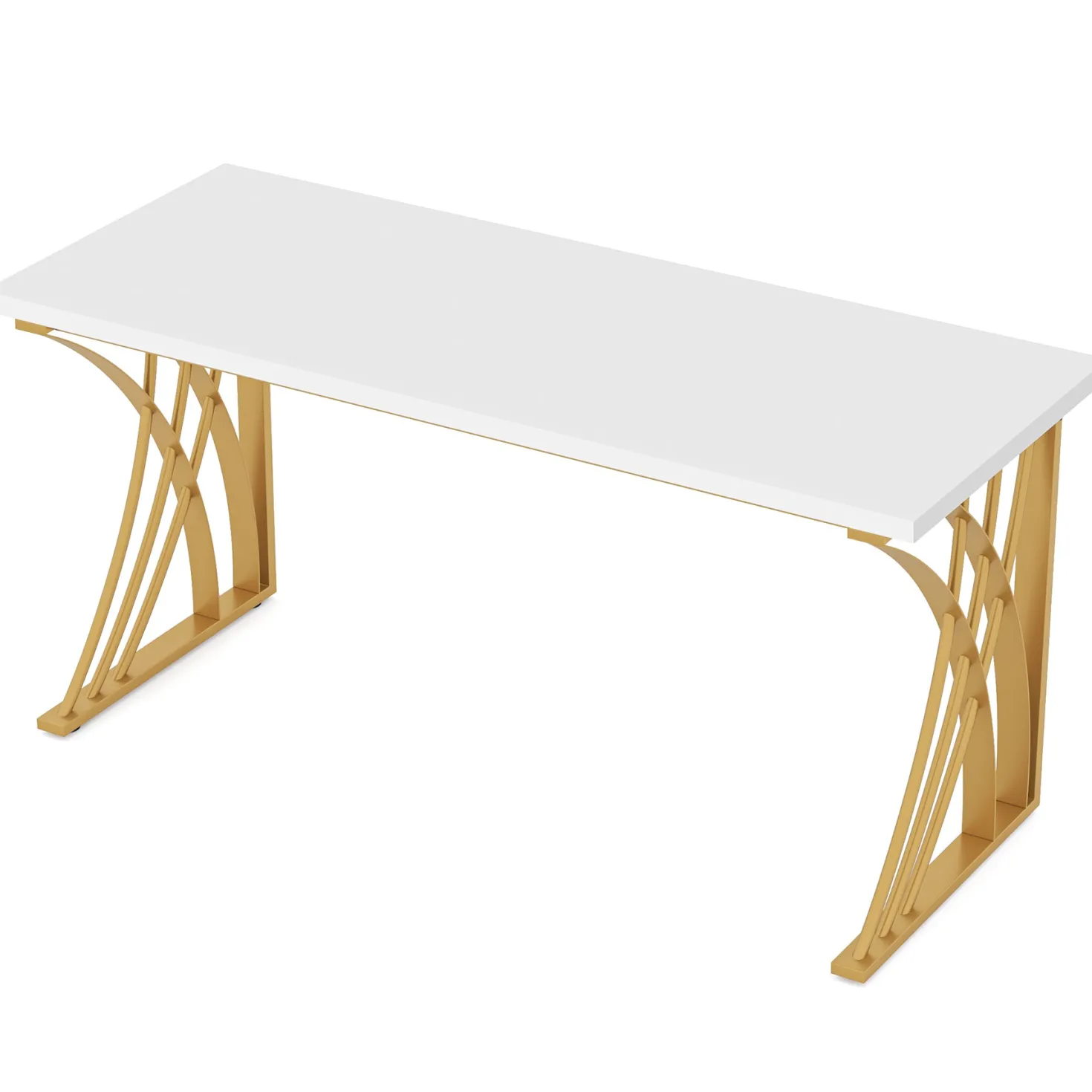 55" Computer Desk, Modern Laptop PC Student Table