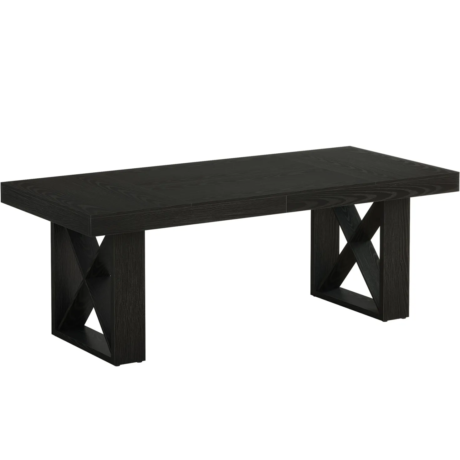 63" Computer Desk, Simple Executive Desk Writing Table for Home Office
