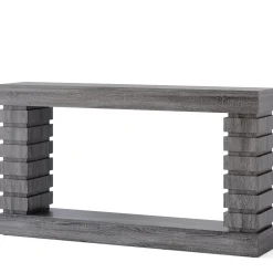 70.8" Console Table, Wood Rectangular Sofa Table for Living Room