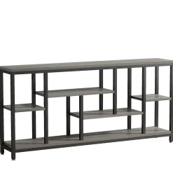 70.9" Console Table Entryway Sofa Table with Storage Shelves