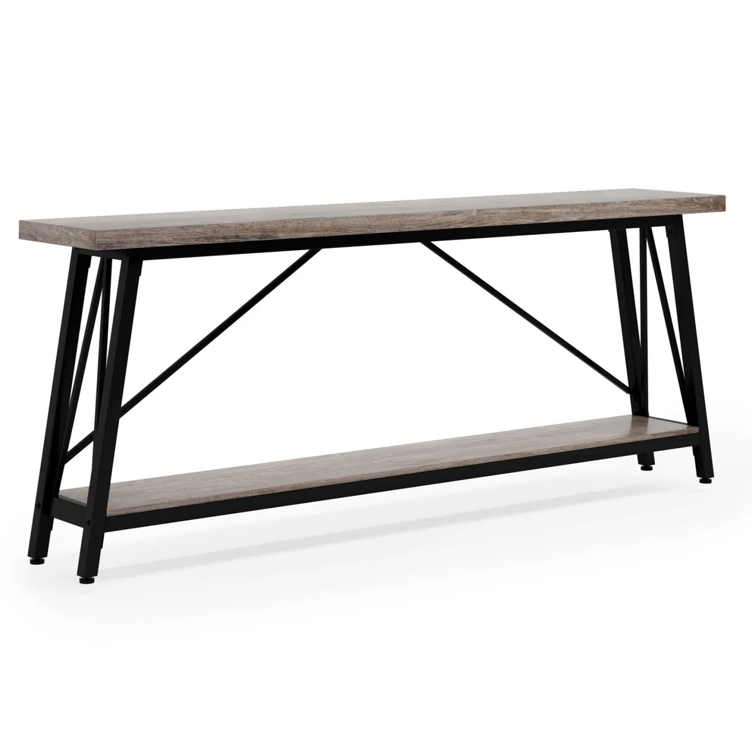 70.9" Console Table, Extra Long Sofa Table Behind Couch
