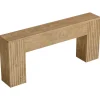 70.86" Console Table, Farmhouse Sofa Table Behind Couch with Fluted Leg Design