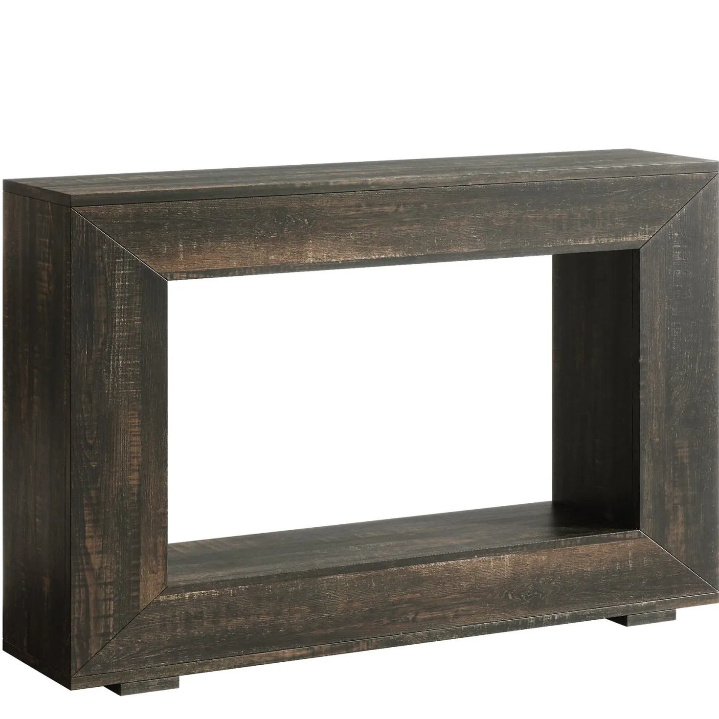 47.2" Console Table, Farmhouse 2-Tier Entryway Sofa Table