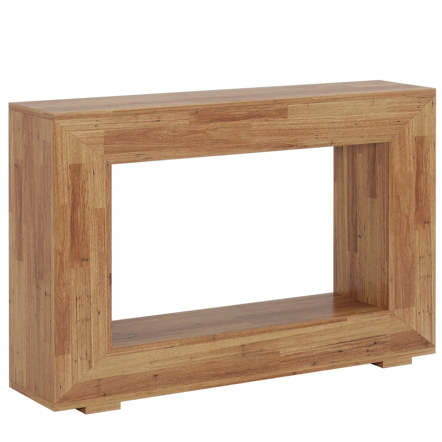 47.2" Console Table, Farmhouse 2-Tier Entryway Sofa Table