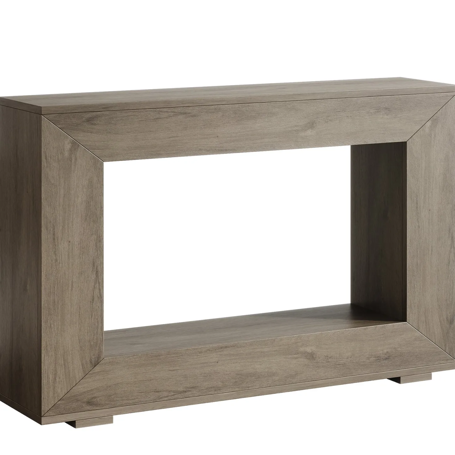 47.2" Console Table, Farmhouse 2-Tier Entryway Sofa Table