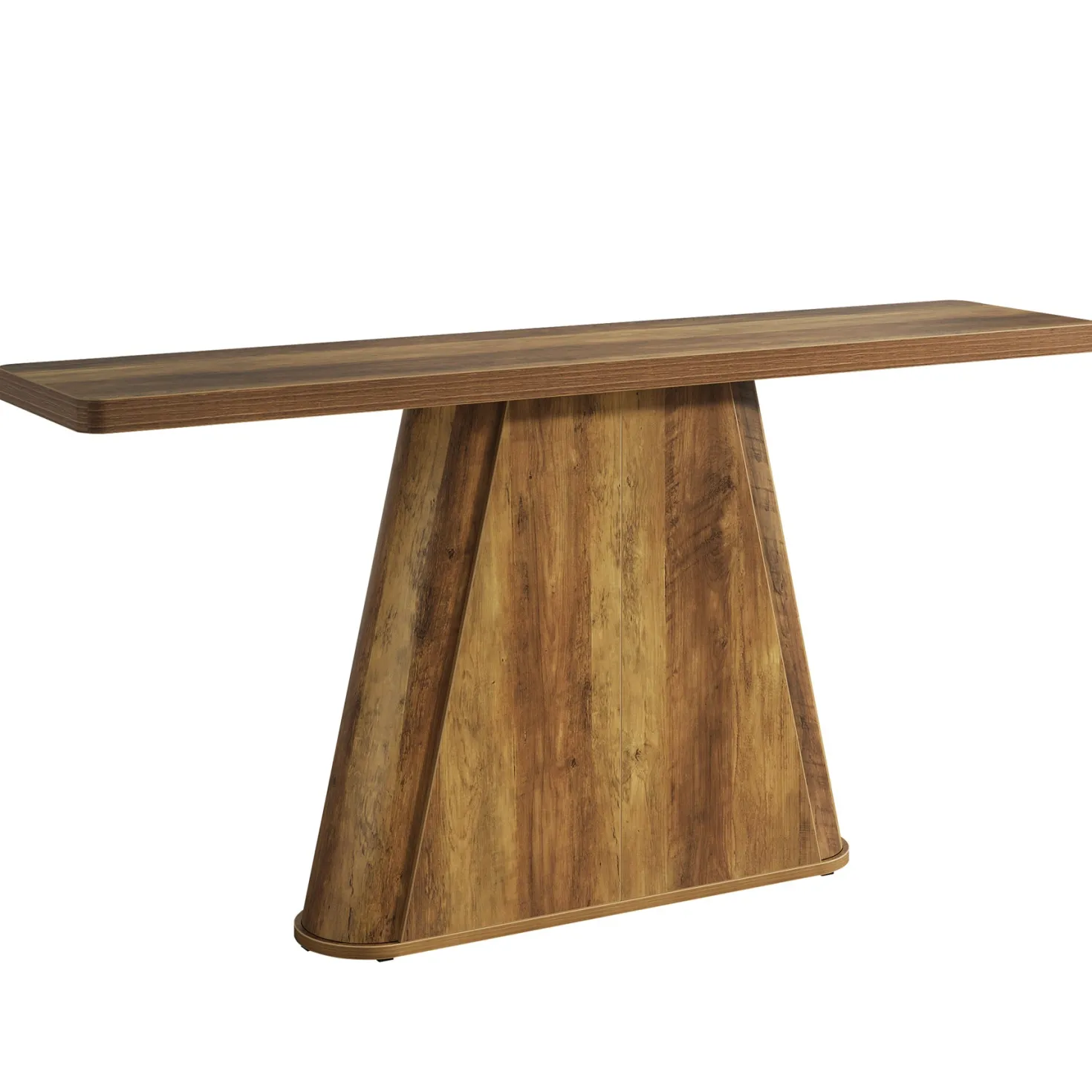 63" Console Table, Farmhouse Sofa Table Behind Couch Entryway Table