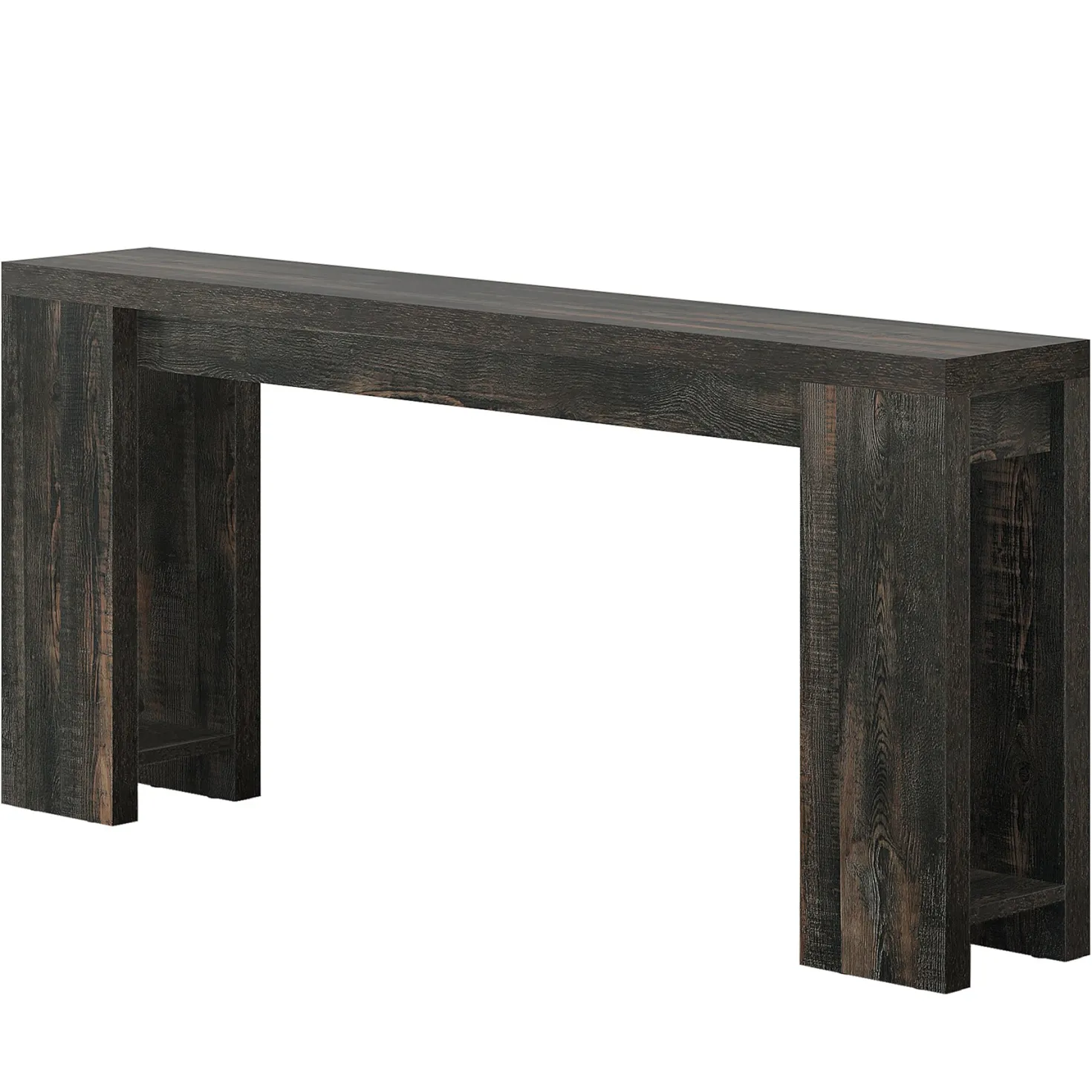 70.9" Console Table, Narrow Entryway Sofa Table Behind Couch for Hallway