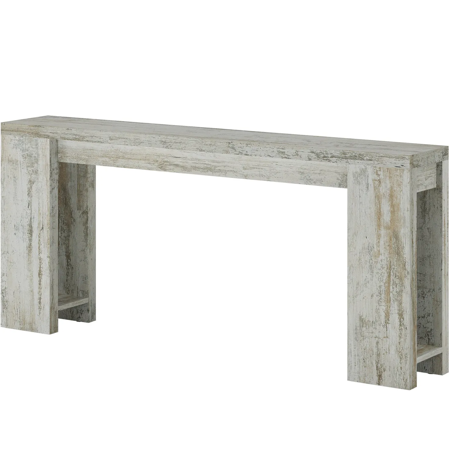 70.9" Console Table, Narrow Entryway Sofa Table Behind Couch for Hallway
