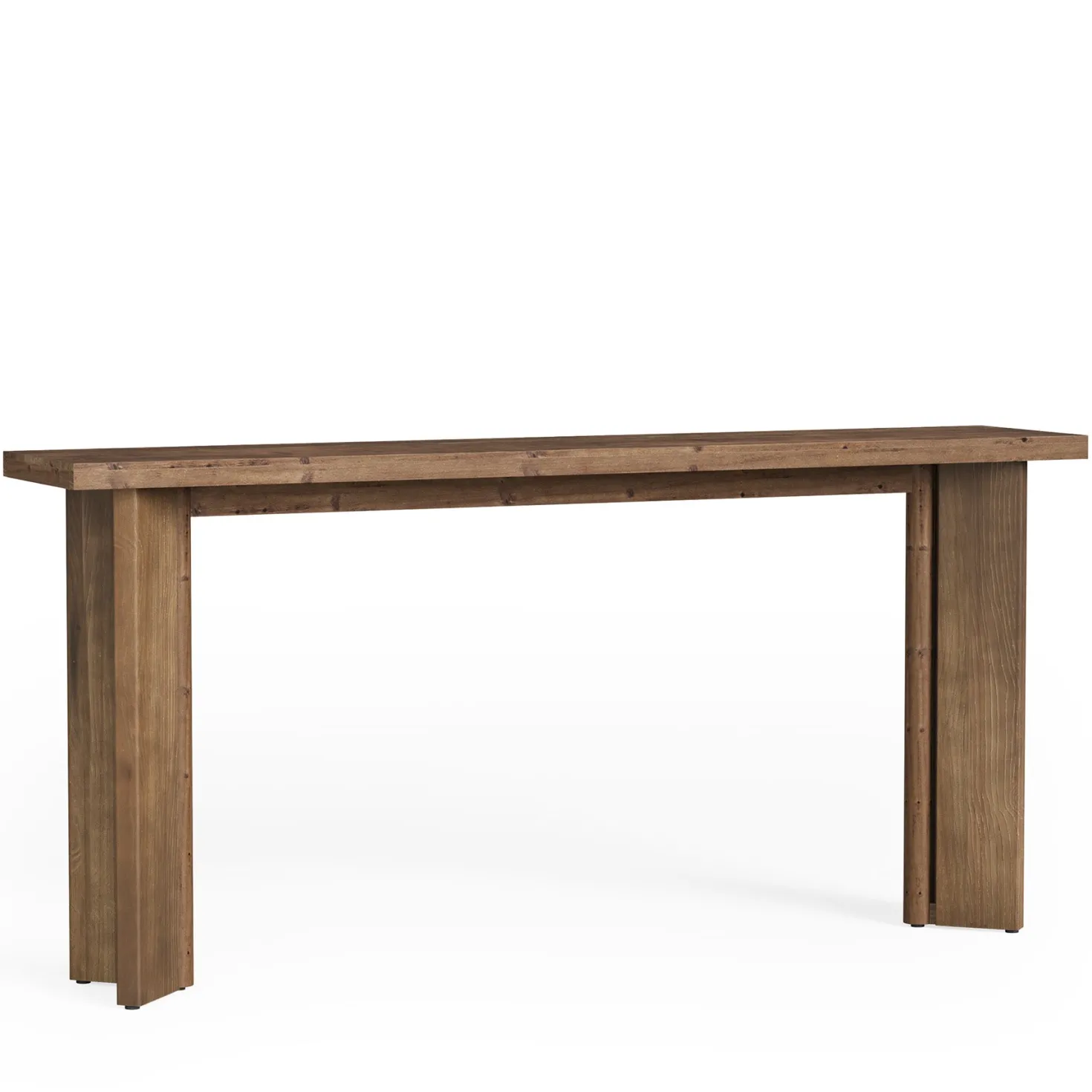 70.9" Console Table, Solid Wood Sofa Table Entryway Foyer Table