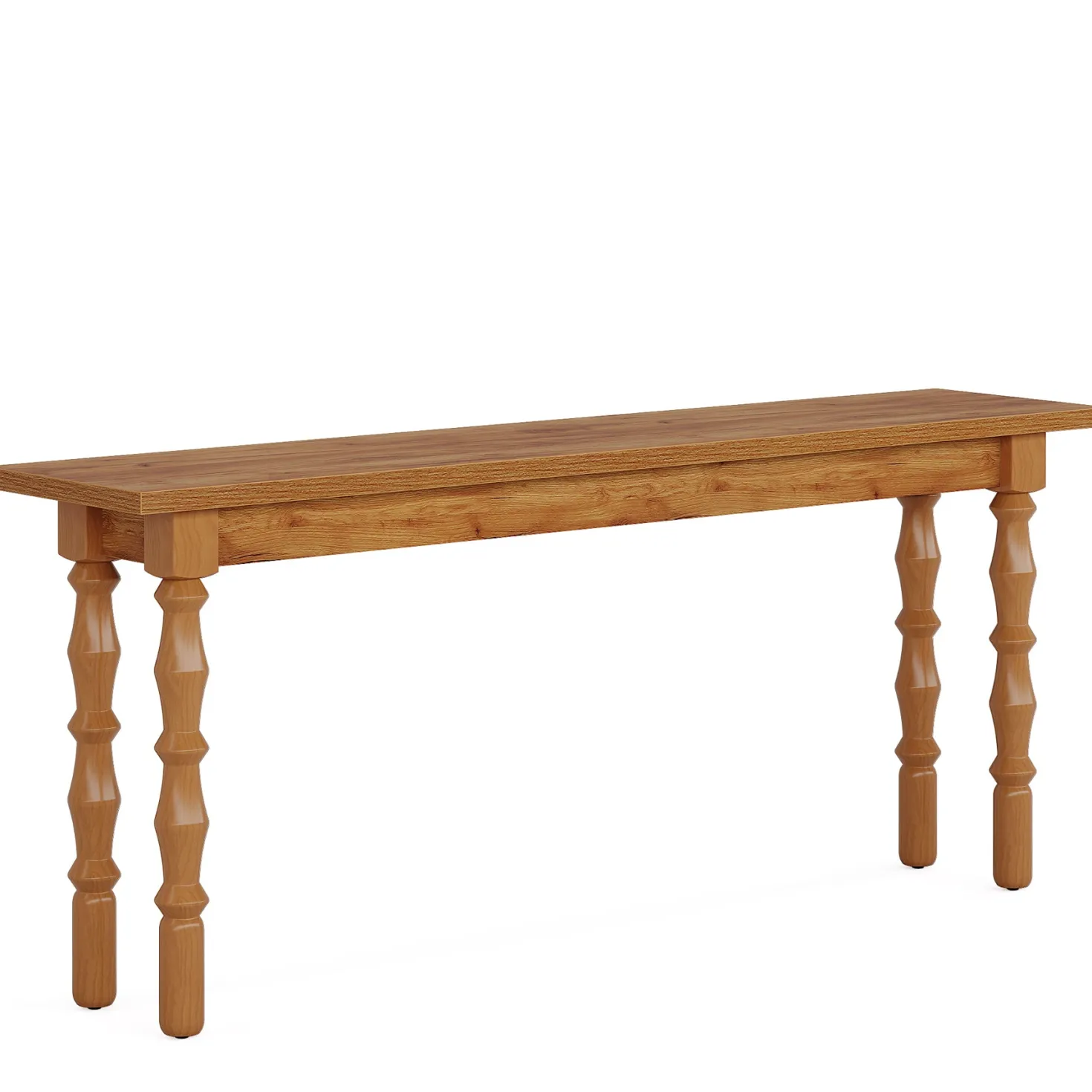 70.9" Console Table, Wood Sofa Table Behind Couch