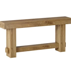 70.9" Console Table, Wooden Farmhouse Sofa Table Hallway Table