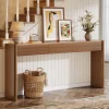 70.9" Console Table, Wooden Sofa Entryway Table with 3 Drawers
