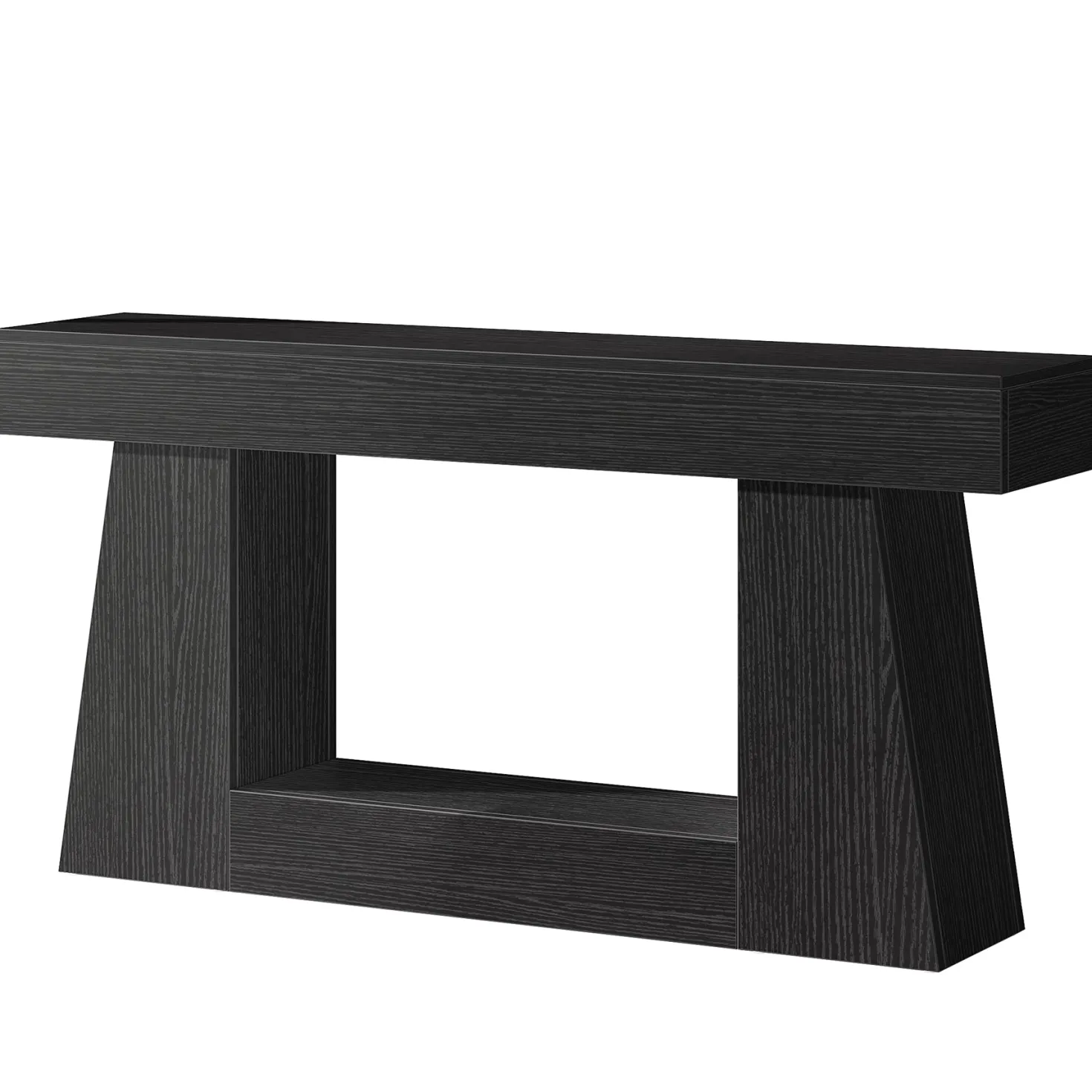 63" Console Table, Wooden Sofa Table Hallway Table