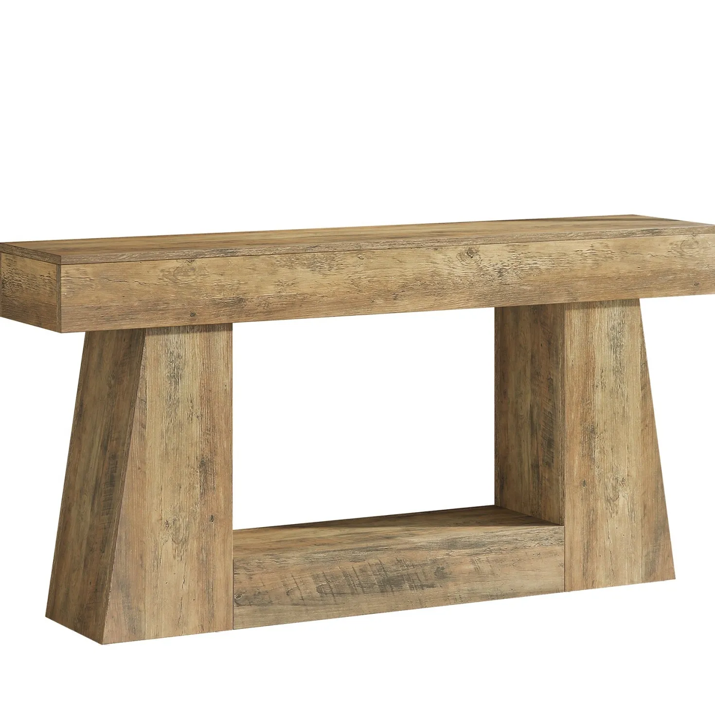 63" Console Table, Wooden Sofa Table Hallway Table