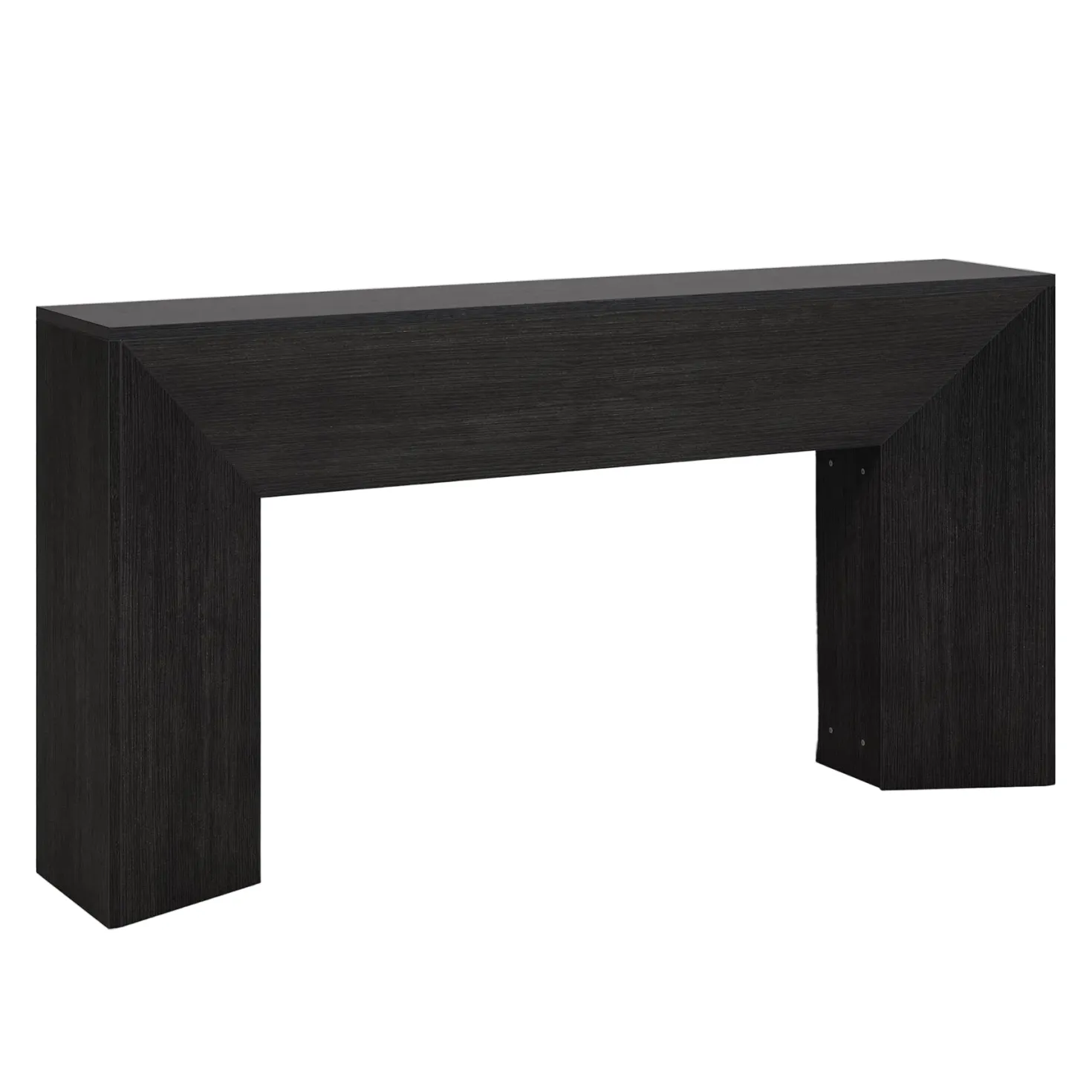 63" Console Table, Wooden Sofa Table Hallway Foyer Table