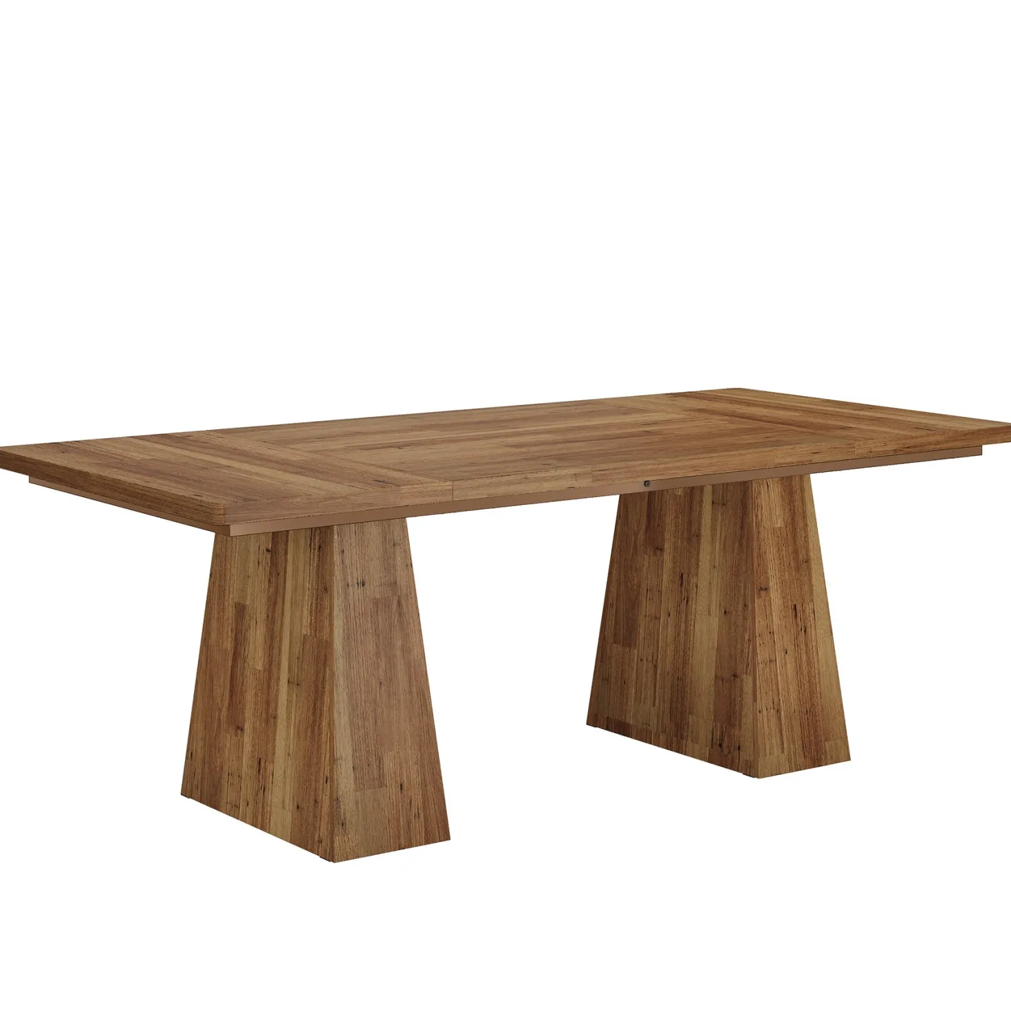 63" Dining Table, Farmhouse Wood Kitchen Table for 6 People