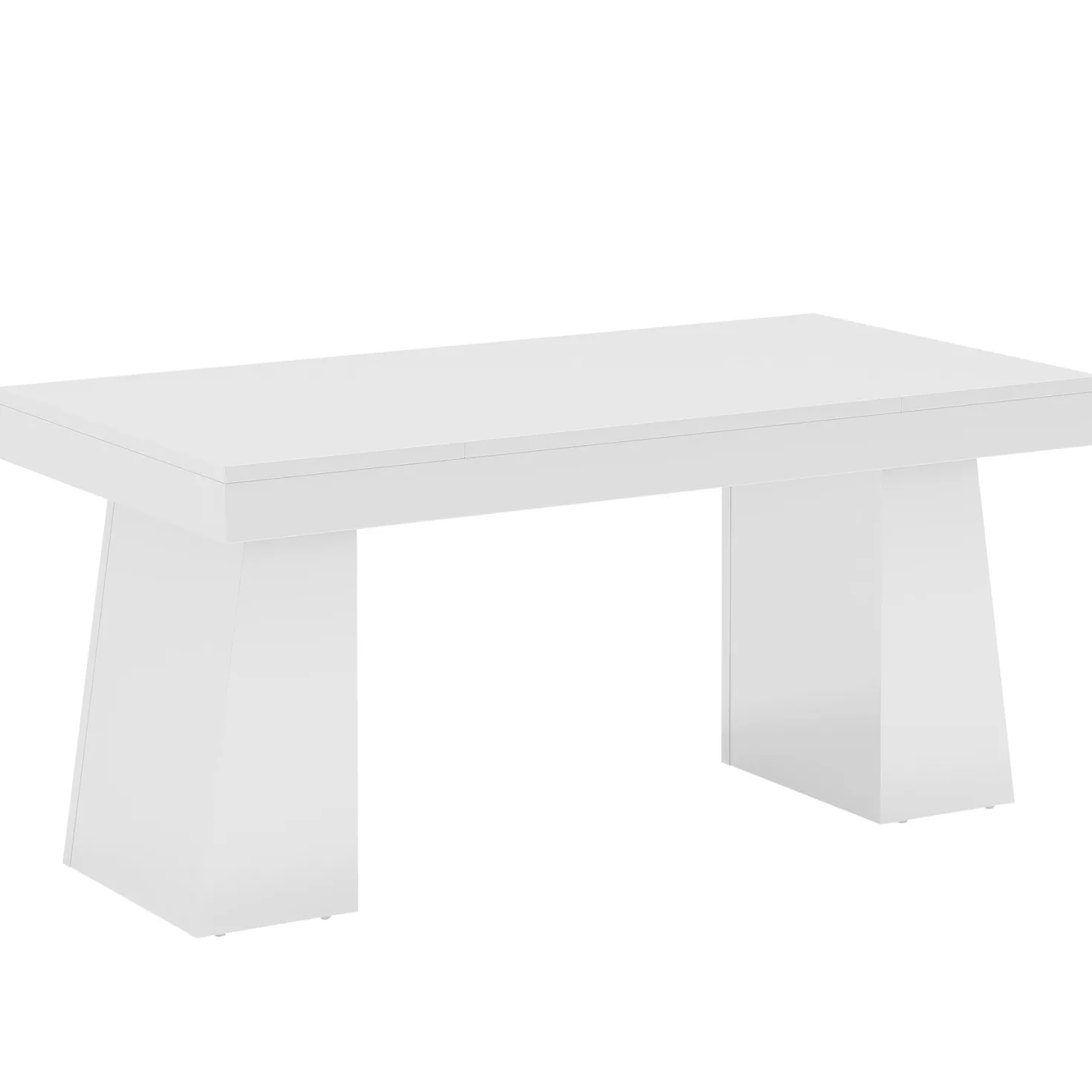 55" Dining Table for 4-6, Rectangular Kitchen Dinner Tables with Sturdy Legs