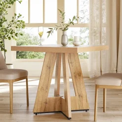 31.5" Dining Table, Square Kitchen Dinner Table for 2-4 People