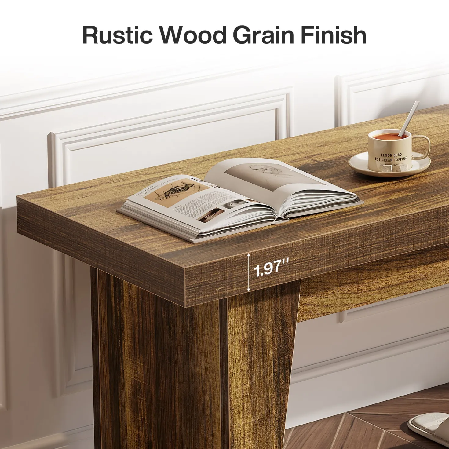 55" Entryway Bench, Farmhouse Shoe Bench Indoor End of Bed Stool