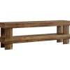 59" Entryway Bench, 2-Tier Shoe Bench Seat End of Bed Storage Benches