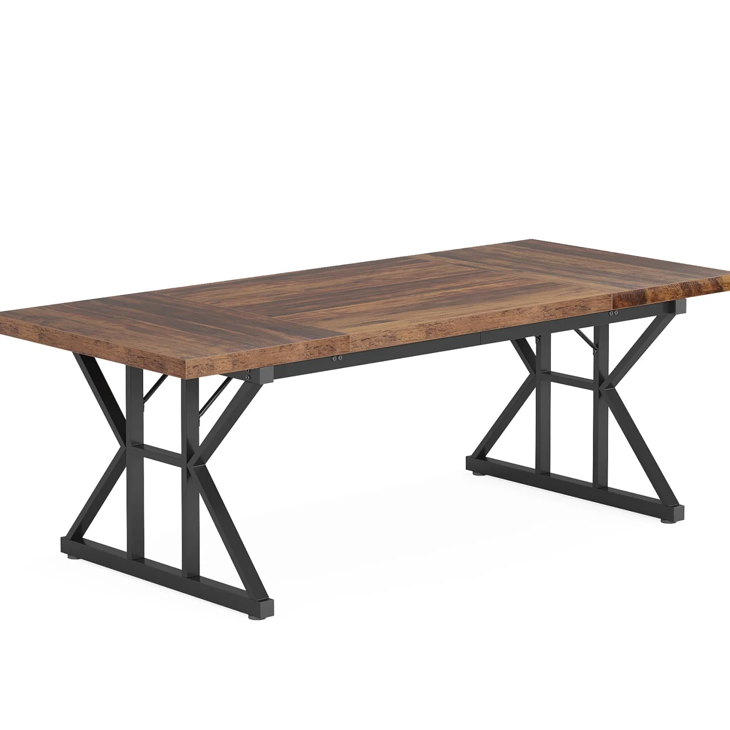 70.8" Executive Desk, Large Computer Office Desk Workstation