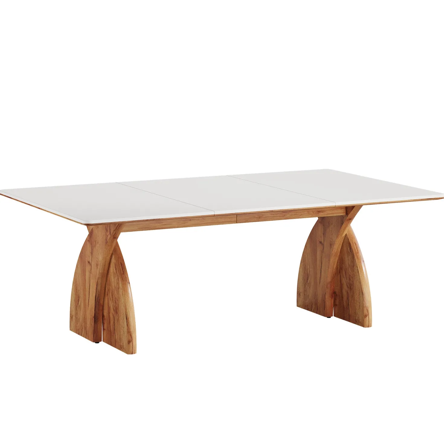 63" Executive Desk, Modern Computer Desk with Heavy Duty Legs