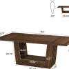 63" Executive Desk, Modern Computer Desk with Robust Base