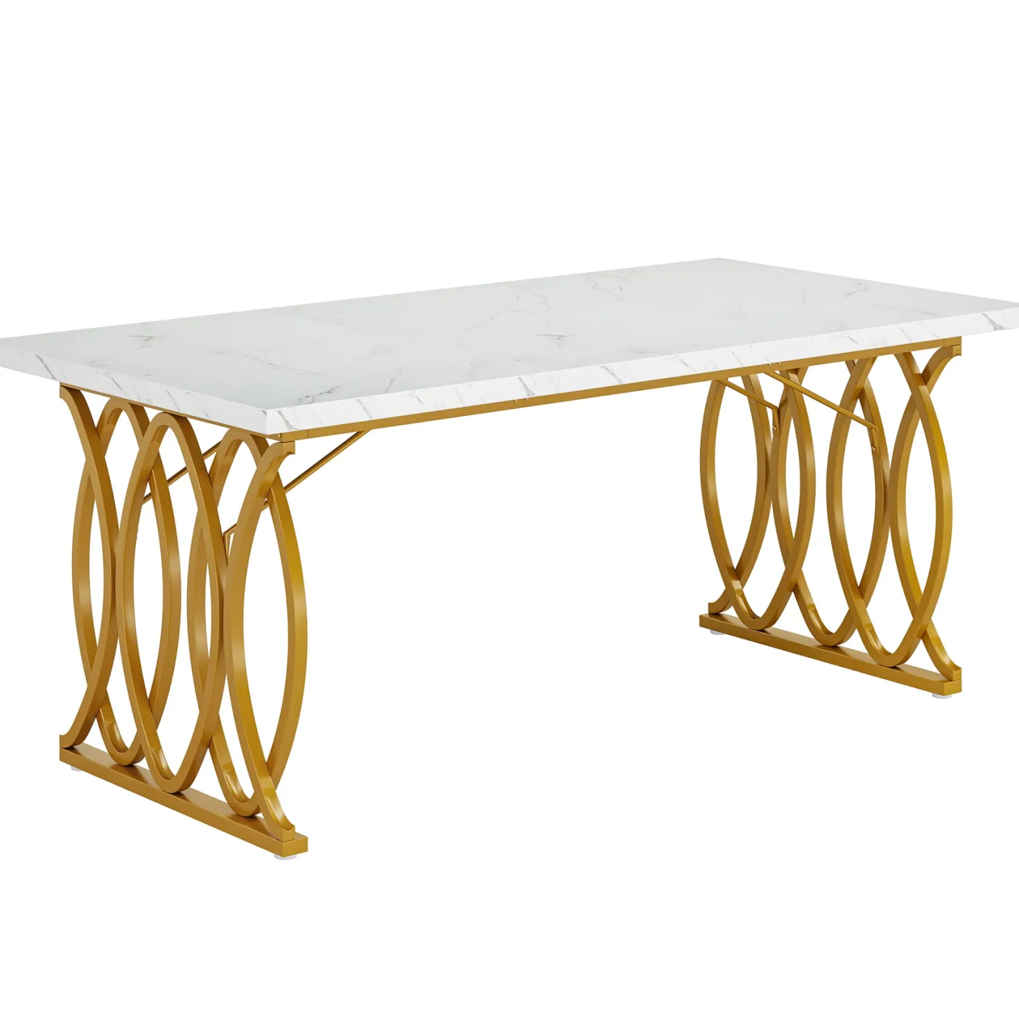 63" Executive Desk, Modern Computer Desk Conference Room Table