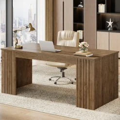 63" Executive Desk, Modern Office Computer Desk Study Table