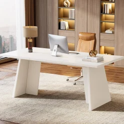 63" Executive Desk, Office Computer Meeting Table with Robust Pedestal