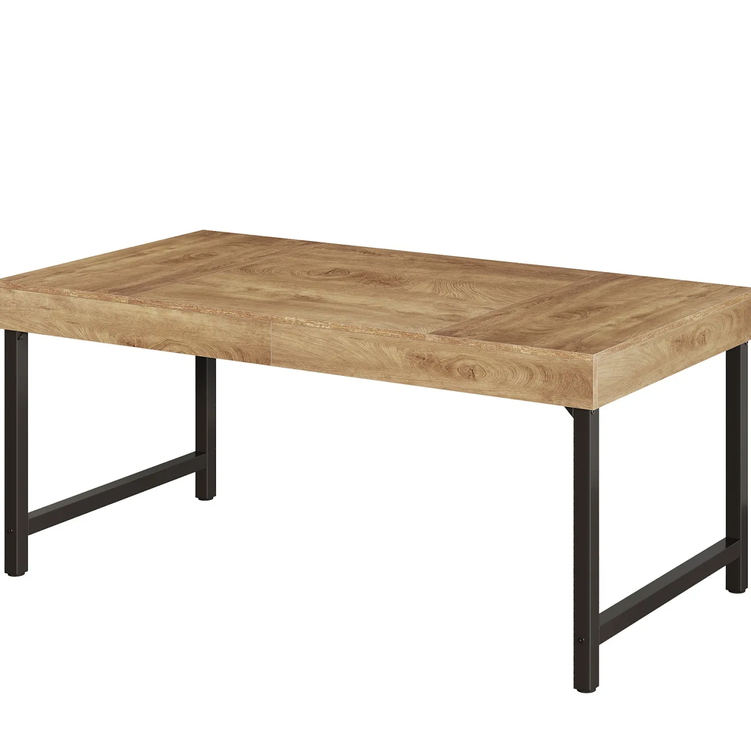 55" Executive Desk, Simple Computer Desk for Home Office