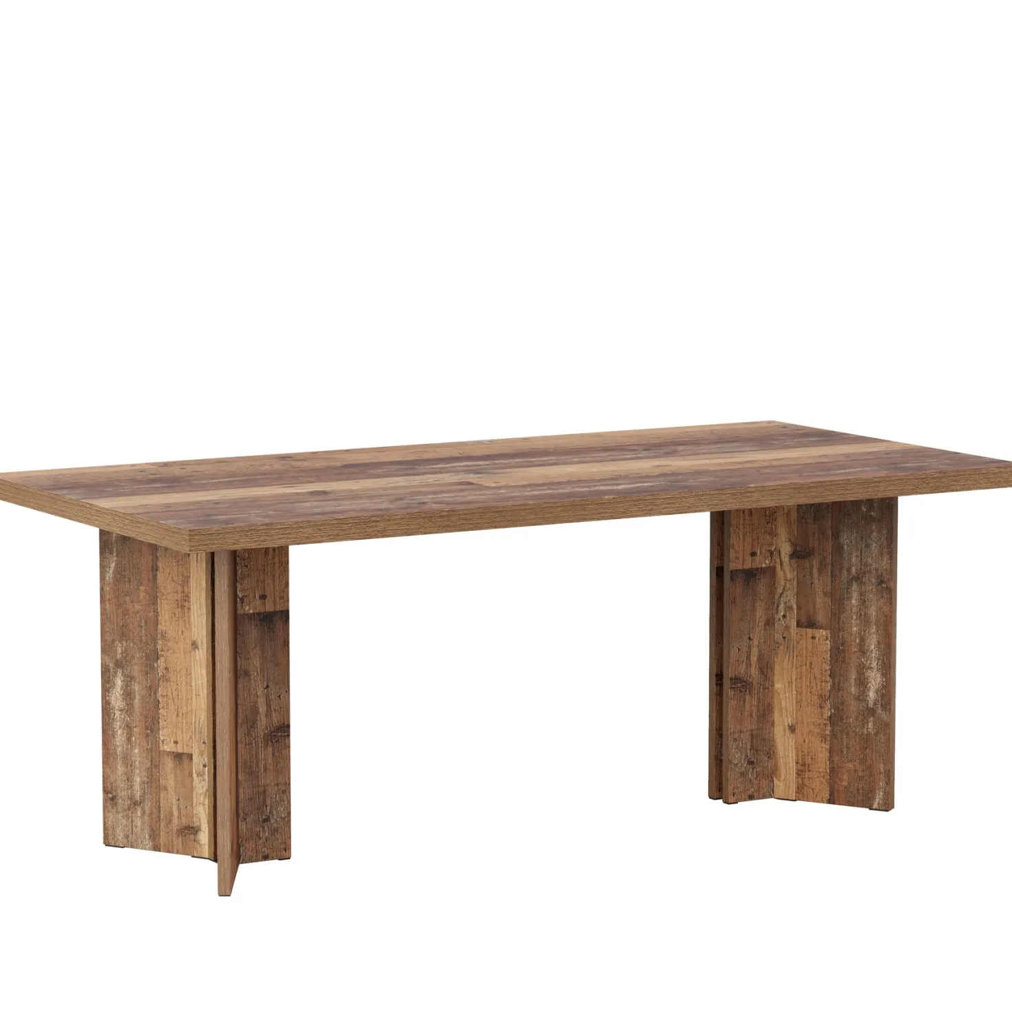 63" Executive Desk with Large Tabletop, Farmhouse Computer Desk for Home Office