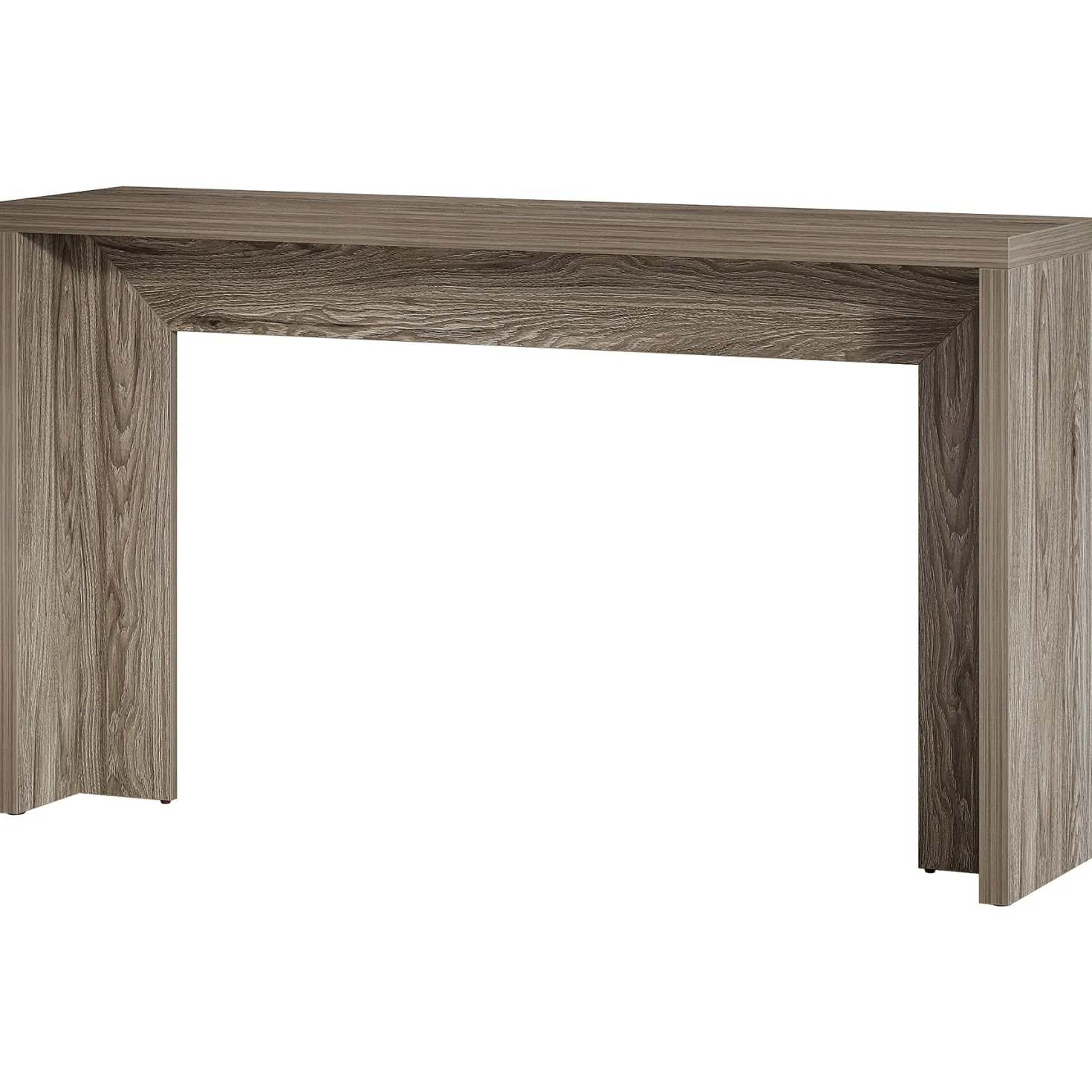 55" Farmhouse Console Table with Storage, Narrow Wooden Entryway Sofa Table for Hallway, Foyer, or Living Room