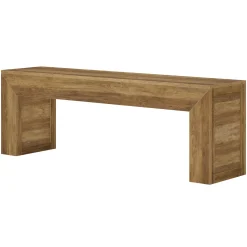 63" Farmhouse TV Stand for 55–75 Inch TVs – Wooden Media Console Entertainment Center