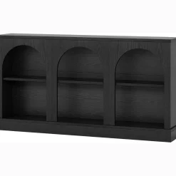 62.99“ Farmhouse TV Stand with Storage Cabinets, Media Console for Up to 65-Inch TV