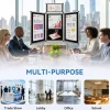 70.8" Folding Presentation Board, 3+1 Panel Trade Portable Panel Display