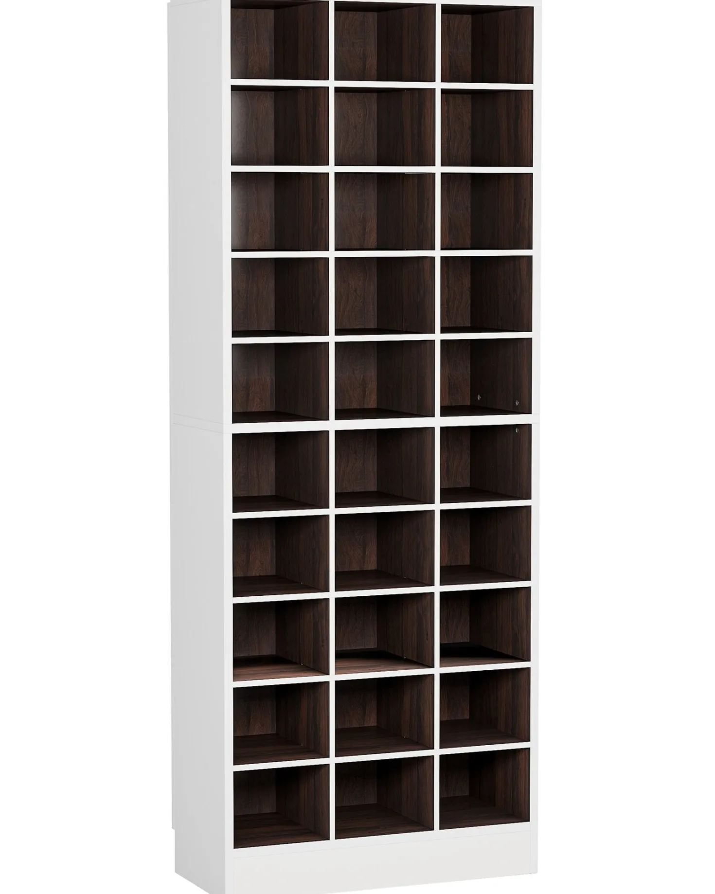 70.8" Freestanding Shoe Cabinet, 10-Tier Shoe Rack Storage Organizer with 30 Cubbies